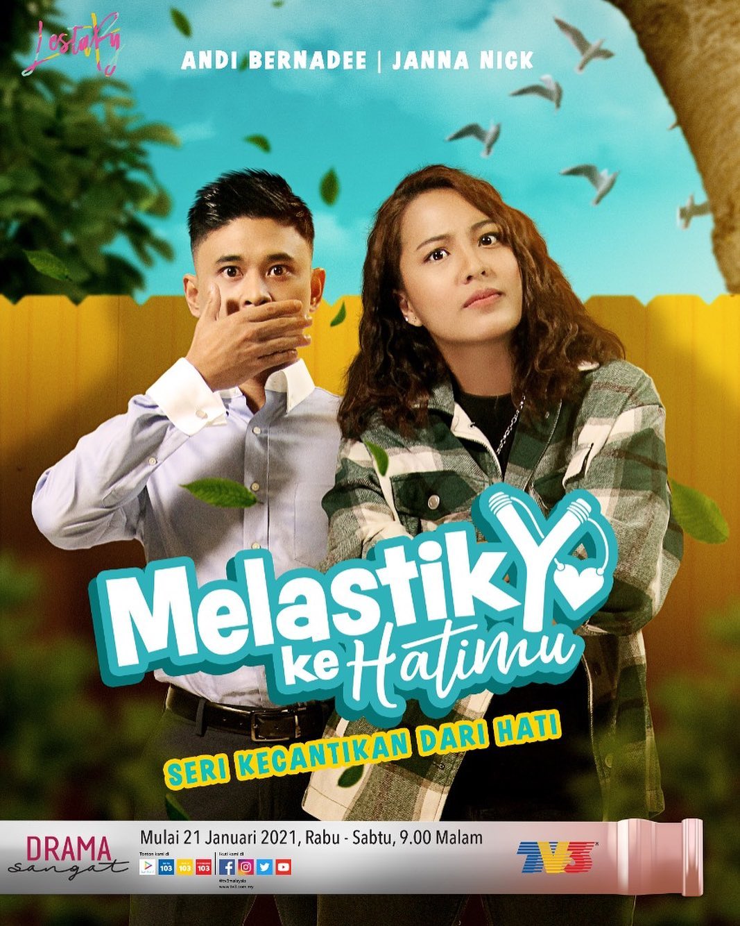 Melastik Ke Hatimu (2021) cover